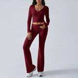 Soft Stretch Knit Matching Set