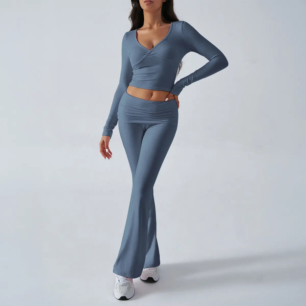 Soft Stretch Knit Matching Set