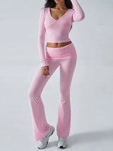 Soft Stretch Knit Matching Set